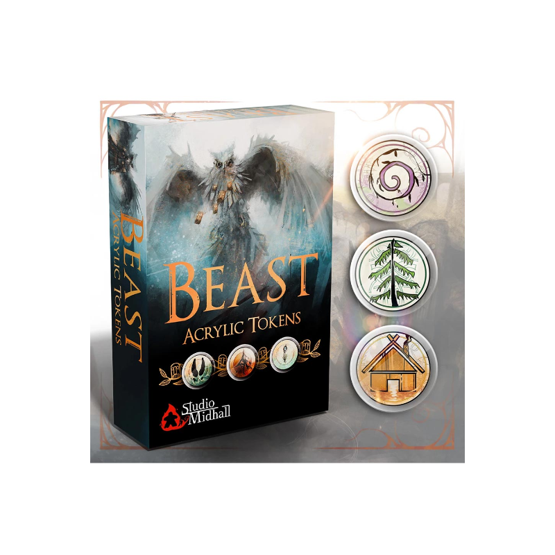 BEAST - TOKENS ACRILICOS